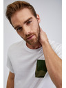 Sam 73 Bela moška majica SAM 73 Sean