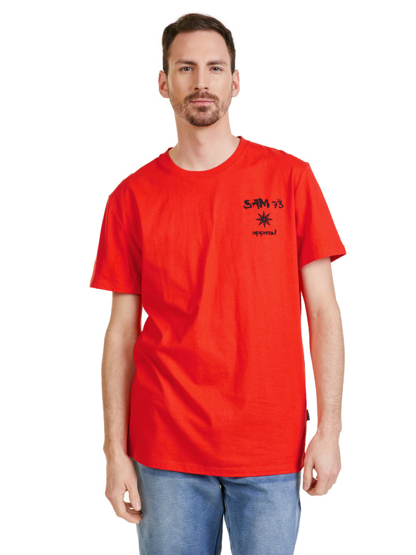 Sam 73 Rdeča moška majica SAM 73 Terence