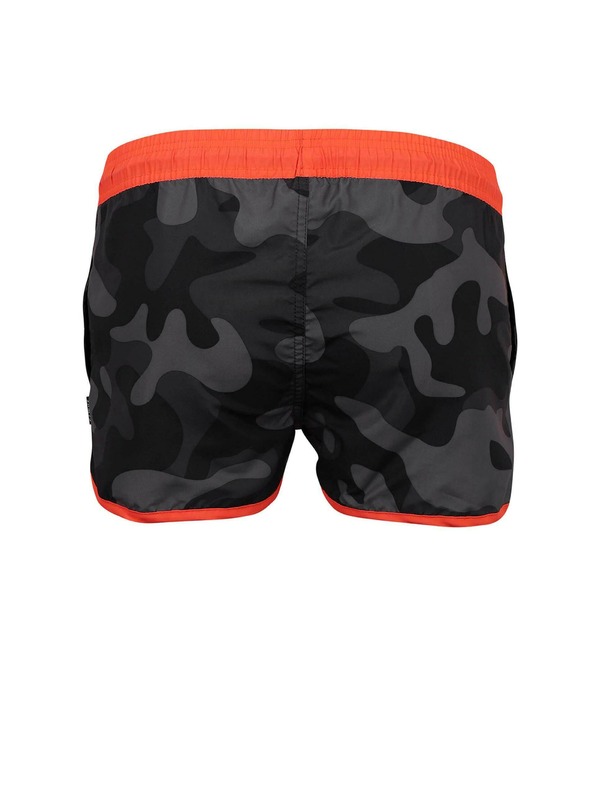 Sam 73 Temno sive ženske kratke hlače z vzorcem SAM 73 Bree