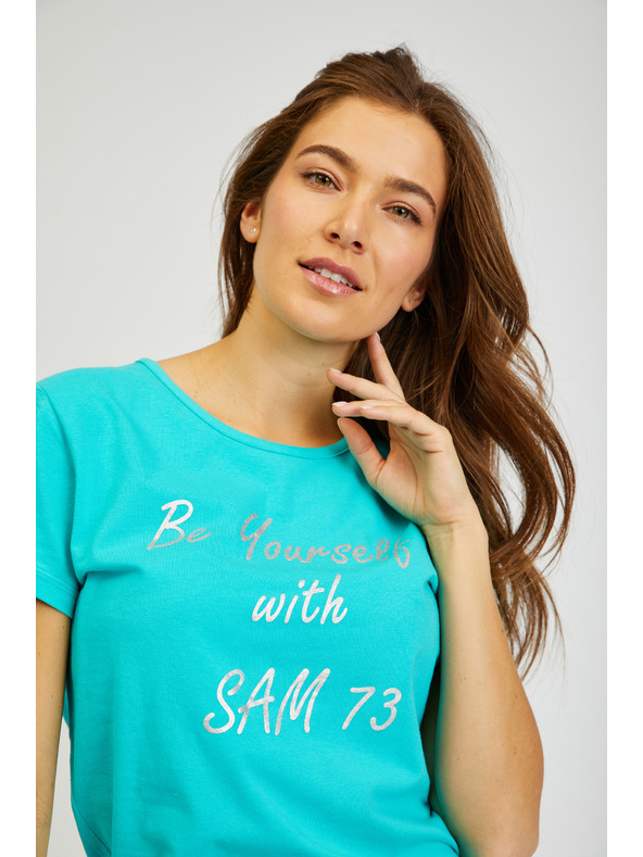 Sam 73 Petrol Ženska majica SAM 73 Renee