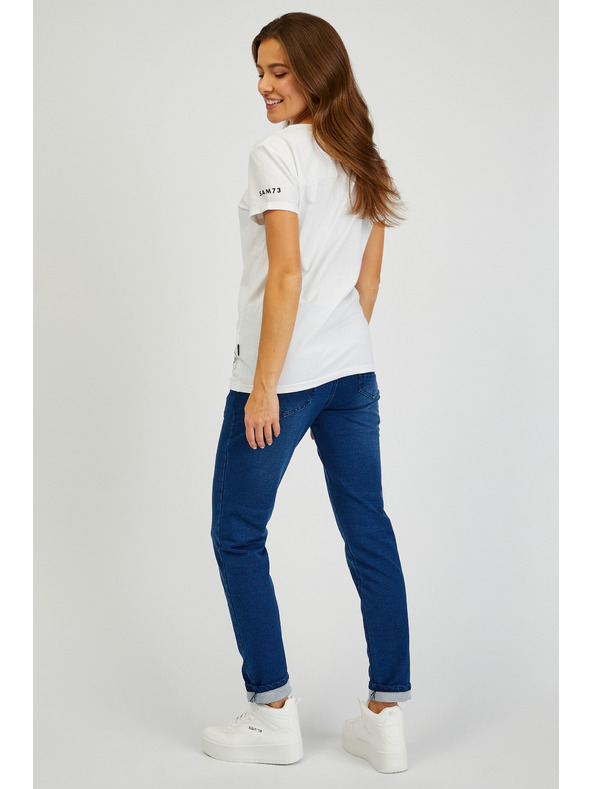 Sam 73 Bela ženska majica SAM 73 Bethany