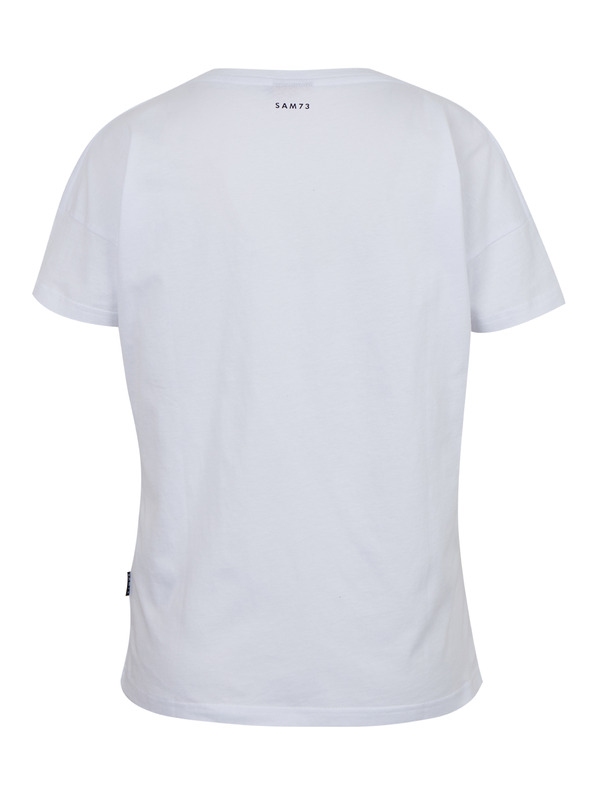 Sam 73 Bela ženska majica z žepom SAM 73 Marie