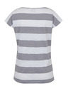 Sam 73 Belo-siva črtasta ženska majica SAM 73 Elspeth