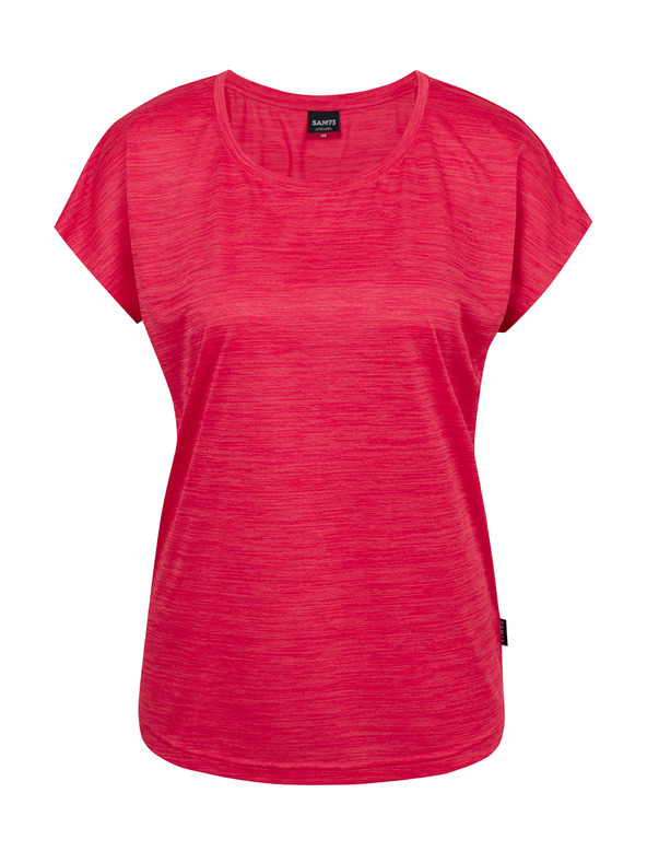 Sam 73 Temno roza ženska črtasta majica SAM 73 Naska