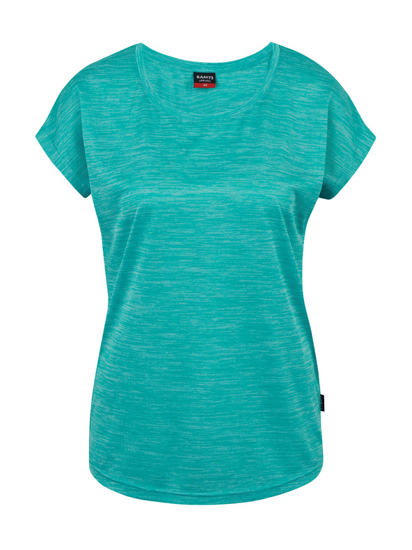 Sam 73 Turkizna ženska črtasta majica SAM 73 Naska