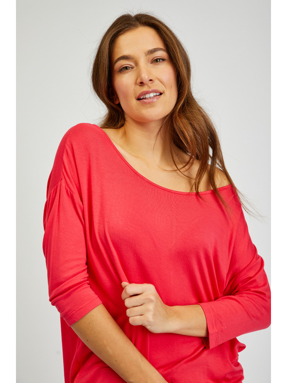 Sam 73 Temno rožnata ženska majica SAM 73 Gladys