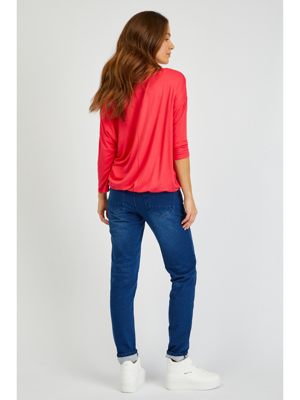 Sam 73 Temno rožnata ženska majica SAM 73 Gladys