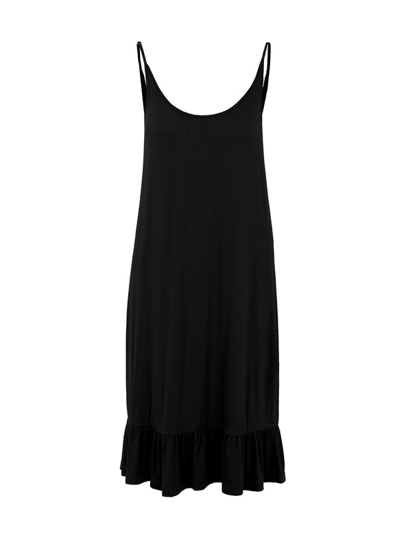 Sam 73 Črna ženska obleka brez naramnic SAM 73 Alla