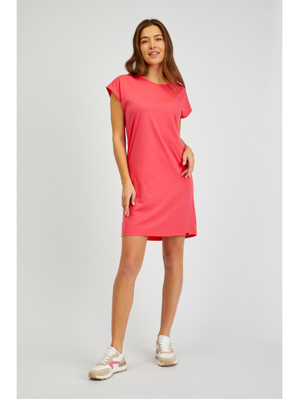 Sam 73 Temno roza ženska obleka SAM 73 Jeanne