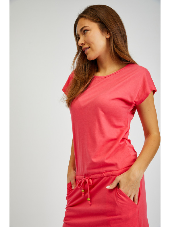 Sam 73 Temno rožnata ženska obleka SAM 73 Aurelie