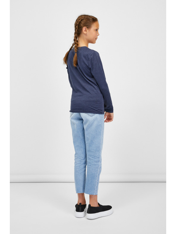 Sam 73 Temno modra dekliška jopa s kapuco SAM 73 Agnes