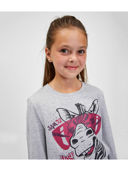Sam 73 Siva dekliška majica SAM 73 Agnes