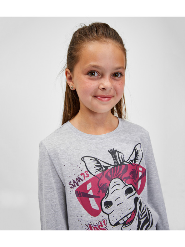 Sam 73 Siva dekliška majica SAM 73 Agnes