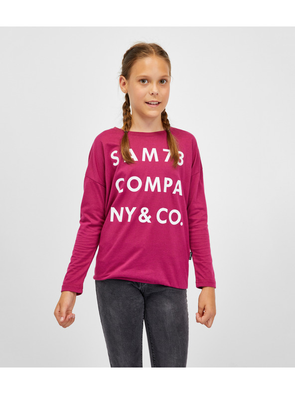 Sam 73 Temno roza dekliška majica SAM 73 Kat