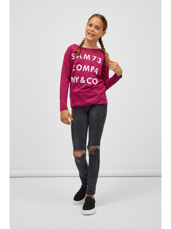 Sam 73 Temno roza dekliška majica SAM 73 Kat