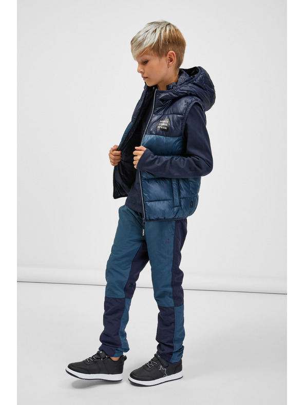 Sam 73 Temno moder otroški prešiti jopič s kapuco SAM 73 Jifunza