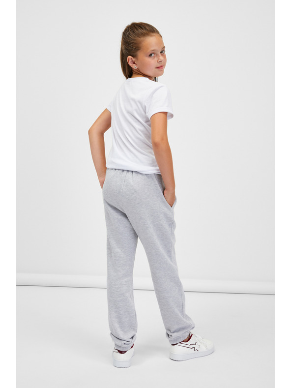 Sam 73 Svetlo sive otroške črtaste trenirke SAM 73 Riardin