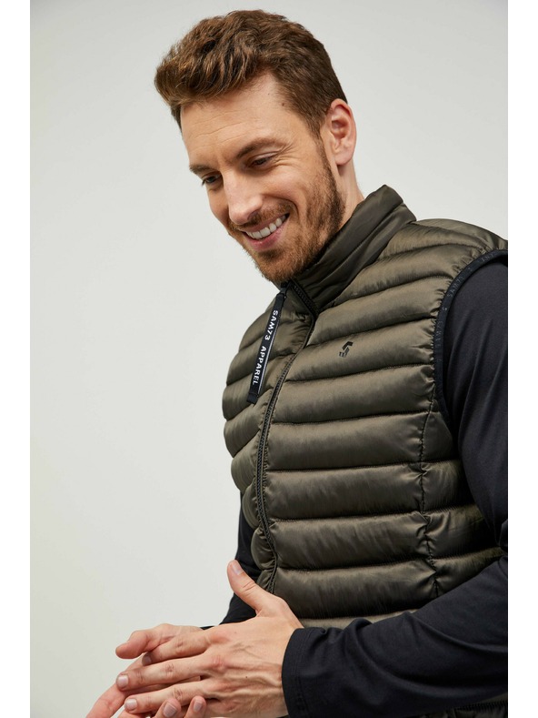 Sam 73 Kaki moška prešita jopica SAM 73 Cliff