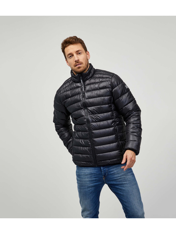 Sam 73 Črna moška prešita jakna SAM 73 Otto