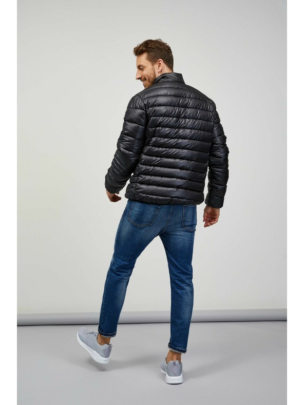 Sam 73 Črna moška prešita jakna SAM 73 Otto