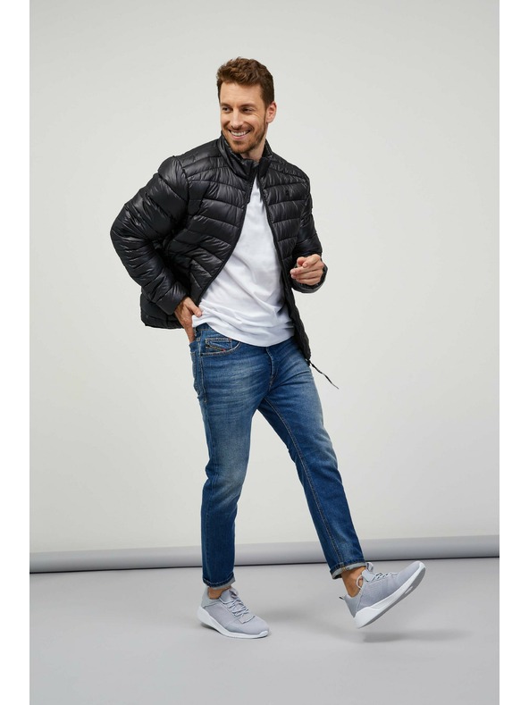 Sam 73 Črna moška prešita jakna SAM 73 Otto