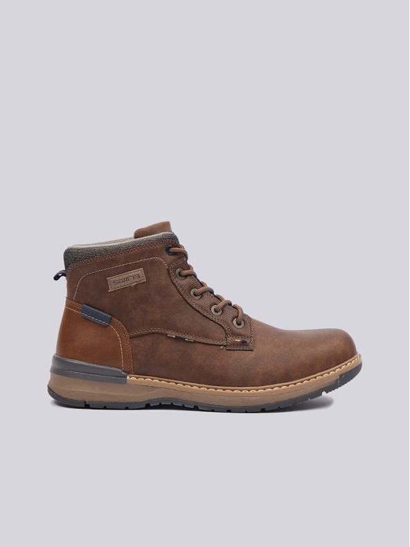 Sam 73 Rjavi moški zimski škornji SAM 73 Busbyr