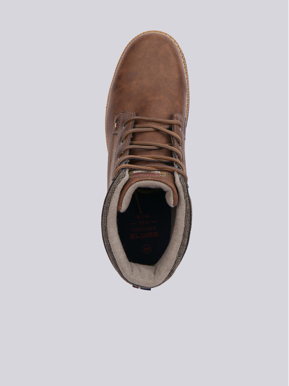 Sam 73 Rjavi moški zimski škornji SAM 73 Busbyr