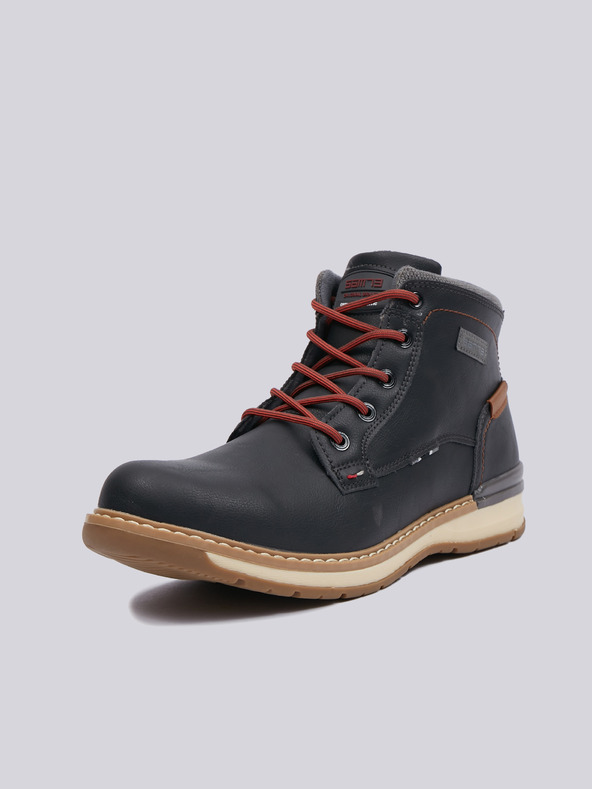 Sam 73 Črni moški zimski gležnjarji SAM 73 Busbyr