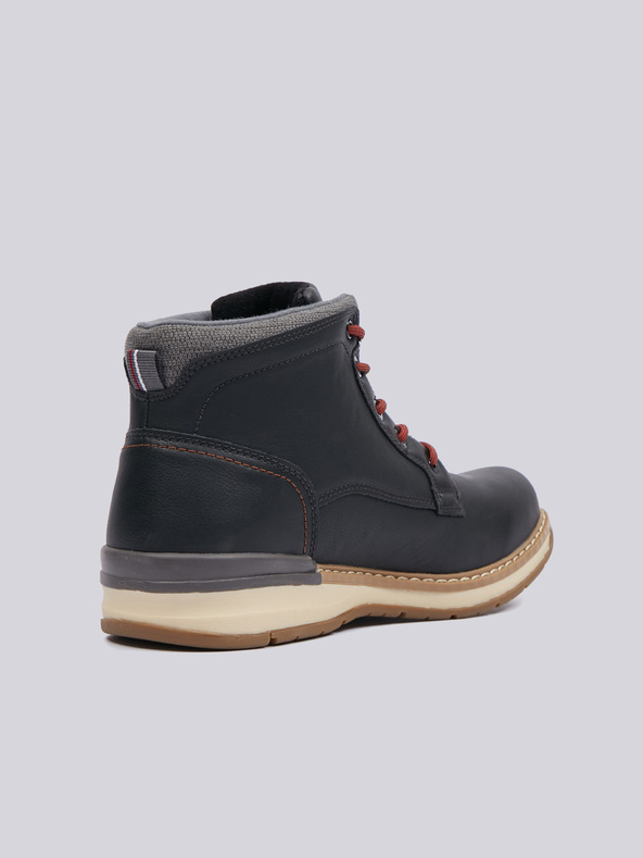 Sam 73 Črni moški zimski gležnjarji SAM 73 Busbyr