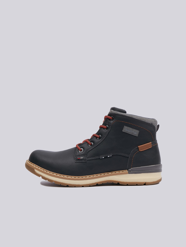 Sam 73 Črni moški zimski gležnjarji SAM 73 Busbyr