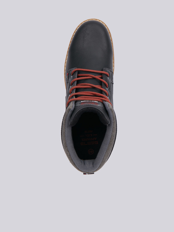 Sam 73 Črni moški zimski gležnjarji SAM 73 Busbyr