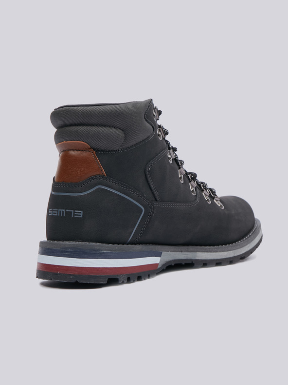 Sam 73 Črni moški zimski gležnjarji SAM 73 Gaute