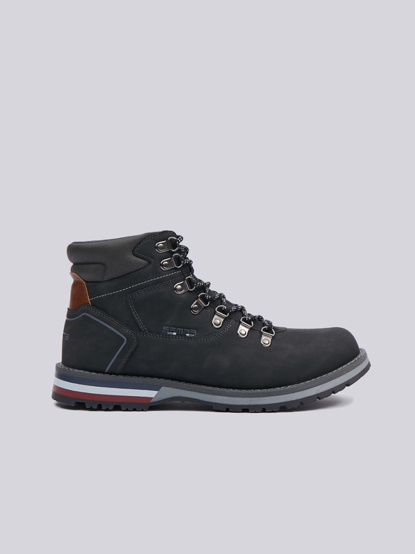 Sam 73 Črni moški zimski gležnjarji SAM 73 Gaute