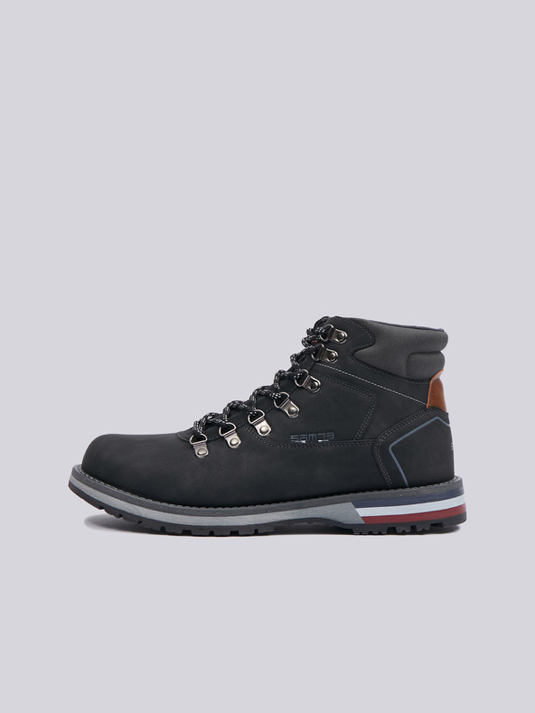 Sam 73 Črni moški zimski gležnjarji SAM 73 Gaute