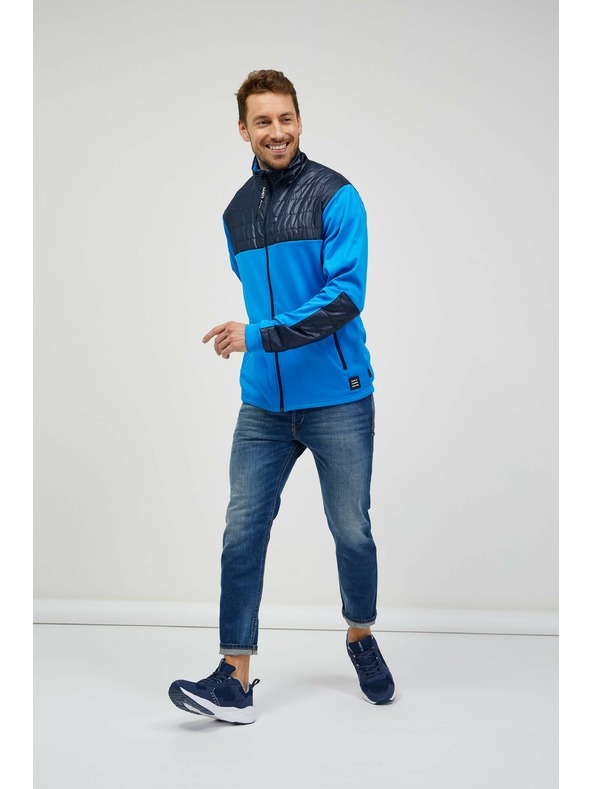 Sam 73 Modra moška jopa z zadrgo SAM 73 Judin