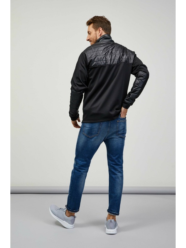 Sam 73 Črna moška jopa z zadrgo SAM 73 Judin