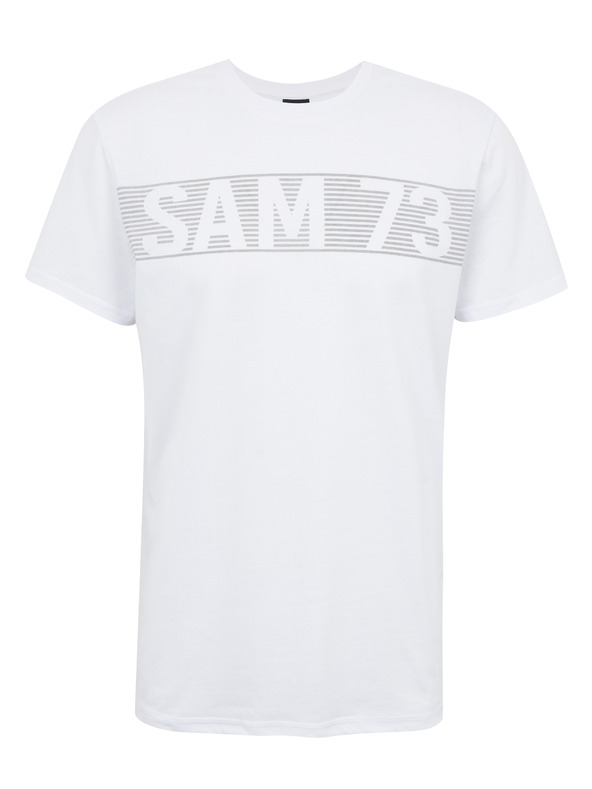 Sam 73 Bela moška majica z dolgimi rokavi SAM 73 Barry