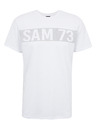 Sam 73 Bela moška majica z dolgimi rokavi SAM 73 Barry