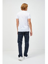 Sam 73 Bela moška majica z dolgimi rokavi SAM 73 Barry
