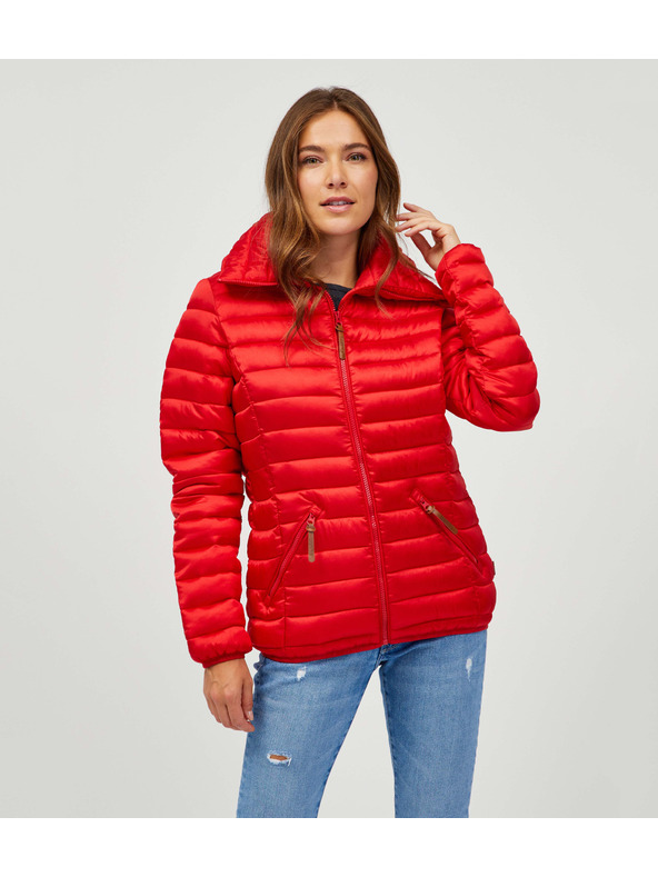 Sam 73 Rdeča ženska prešita jakna SAM 73 Daba