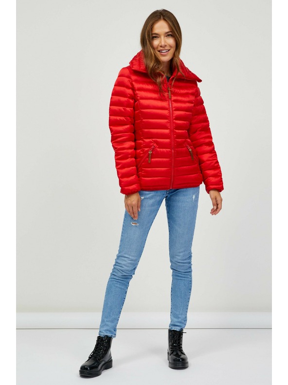 Sam 73 Rdeča ženska prešita jakna SAM 73 Daba