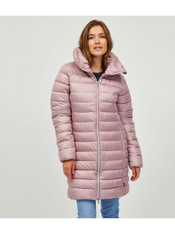 Sam 73 Svetlo roza ženska prešita jakna SAM 73 Taona