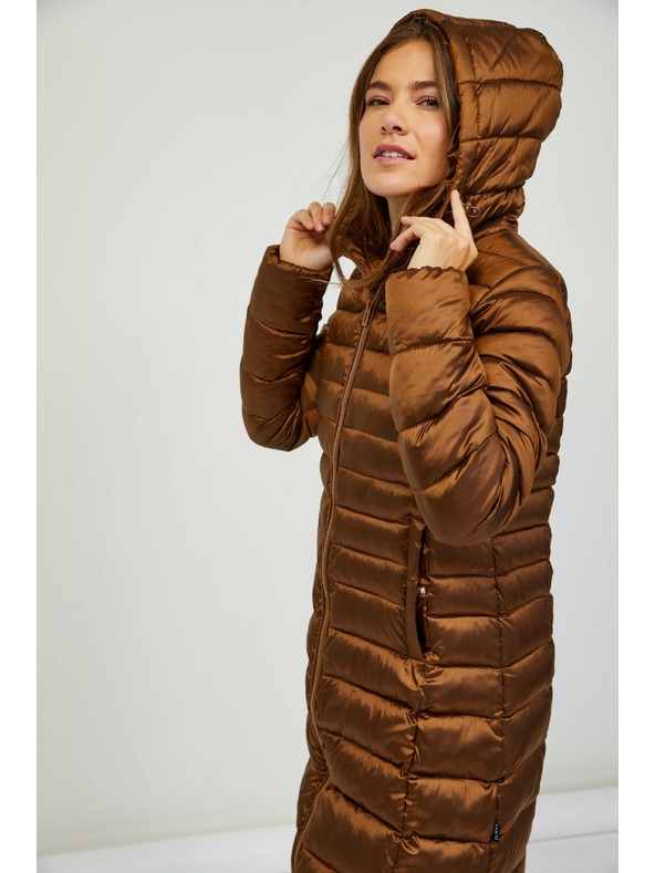 Sam 73 Rjava ženska prešita jakna SAM 73 Kumi