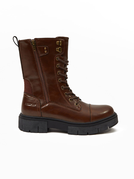 Sam 73 Temno rjavi ženski nizki škornji SAM 73 Mapocha