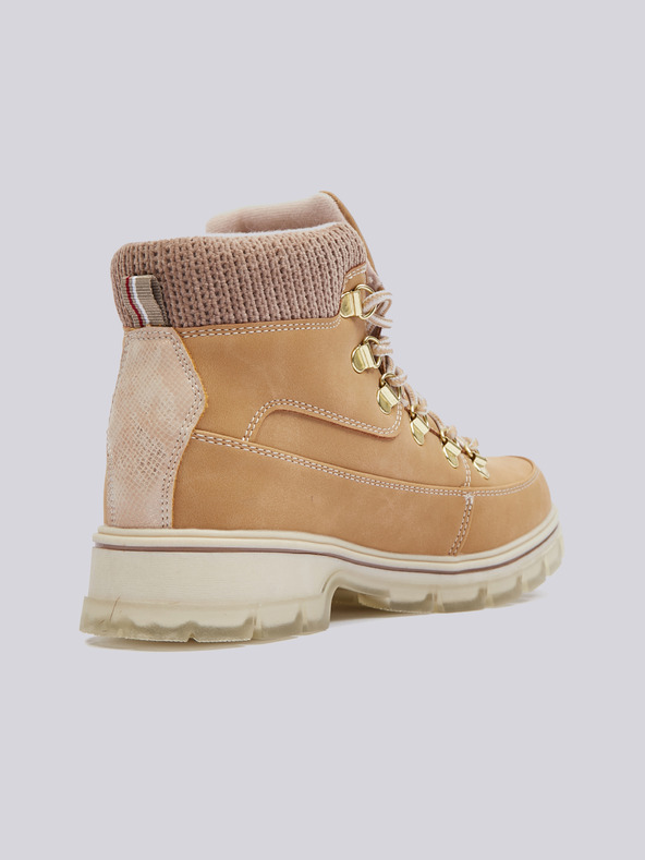 Sam 73 Svetlo rjavi ženski zimski gležnjarji SAM 73 Nasawota