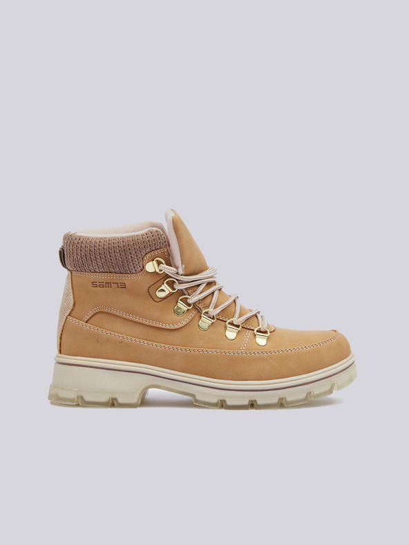 Sam 73 Svetlo rjavi ženski zimski gležnjarji SAM 73 Nasawota