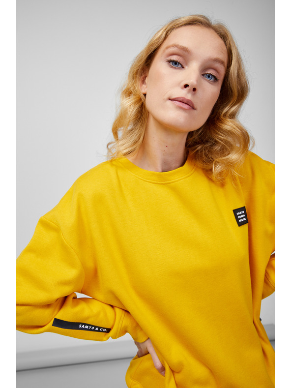 Sam 73 Rumena ženska majica SAM 73 Rodven