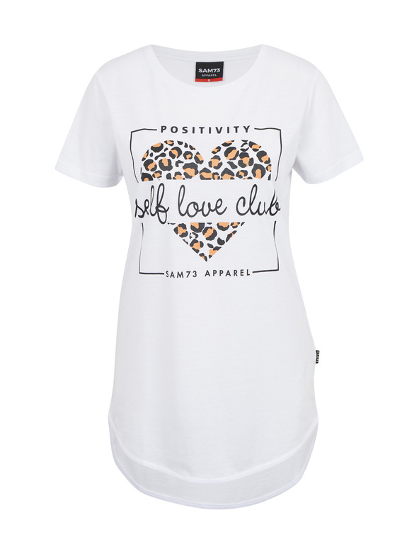 Sam 73 Bela ženska majica SAM 73 Inathi