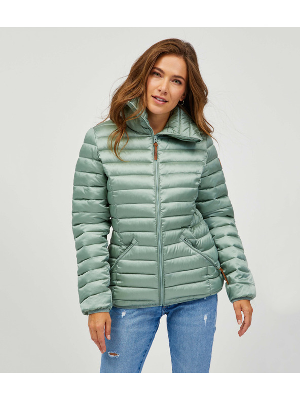 Sam 73 Svetlo zelena ženska prešita jakna SAM 73 Daba