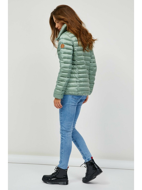 Sam 73 Svetlo zelena ženska prešita jakna SAM 73 Daba